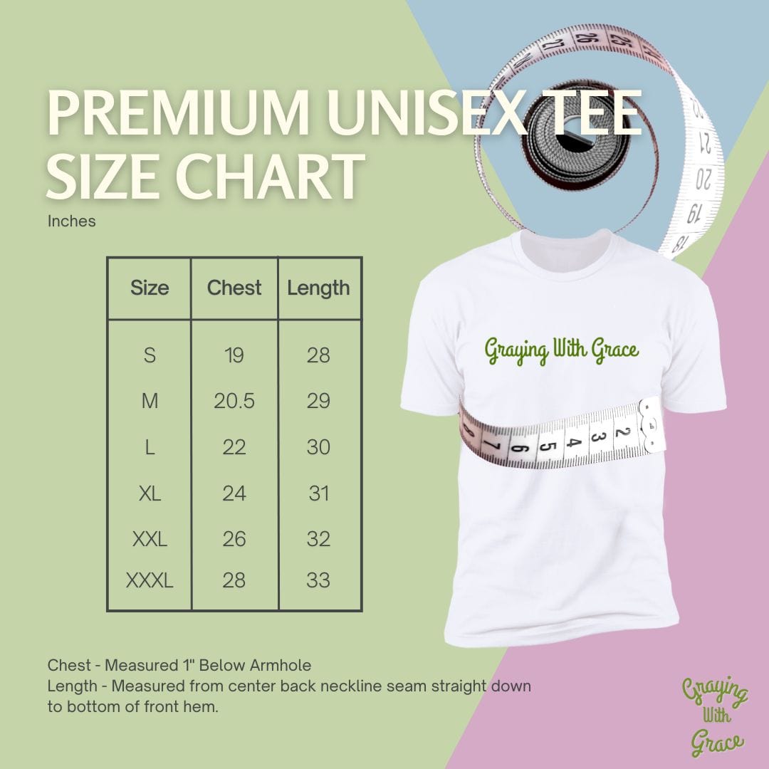 a white t - shirt with a measuring tape around it