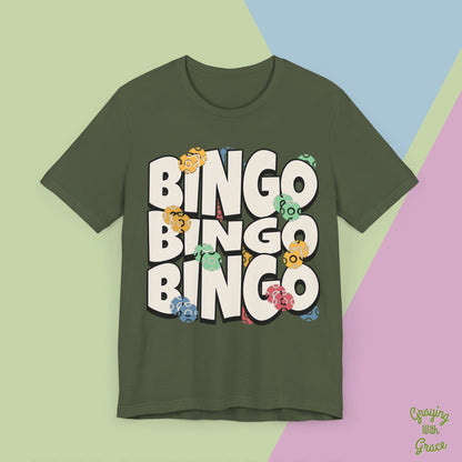 Bingo Mania Extravaganza T-Shirt for Bingo Lovers