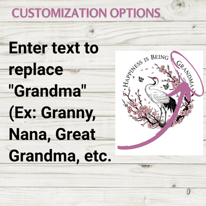 Happiness is Being Customizable Family Product