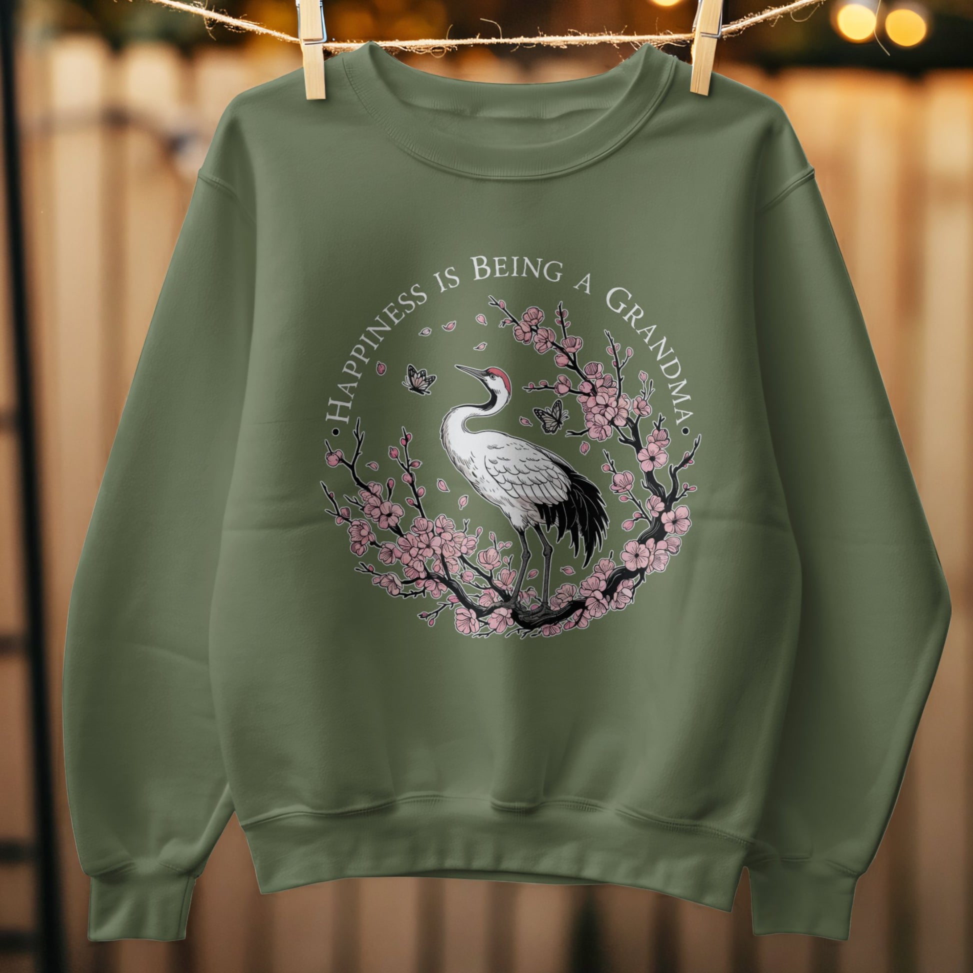 Happiness is Being a Grandma Graphic Sweatshirt product type