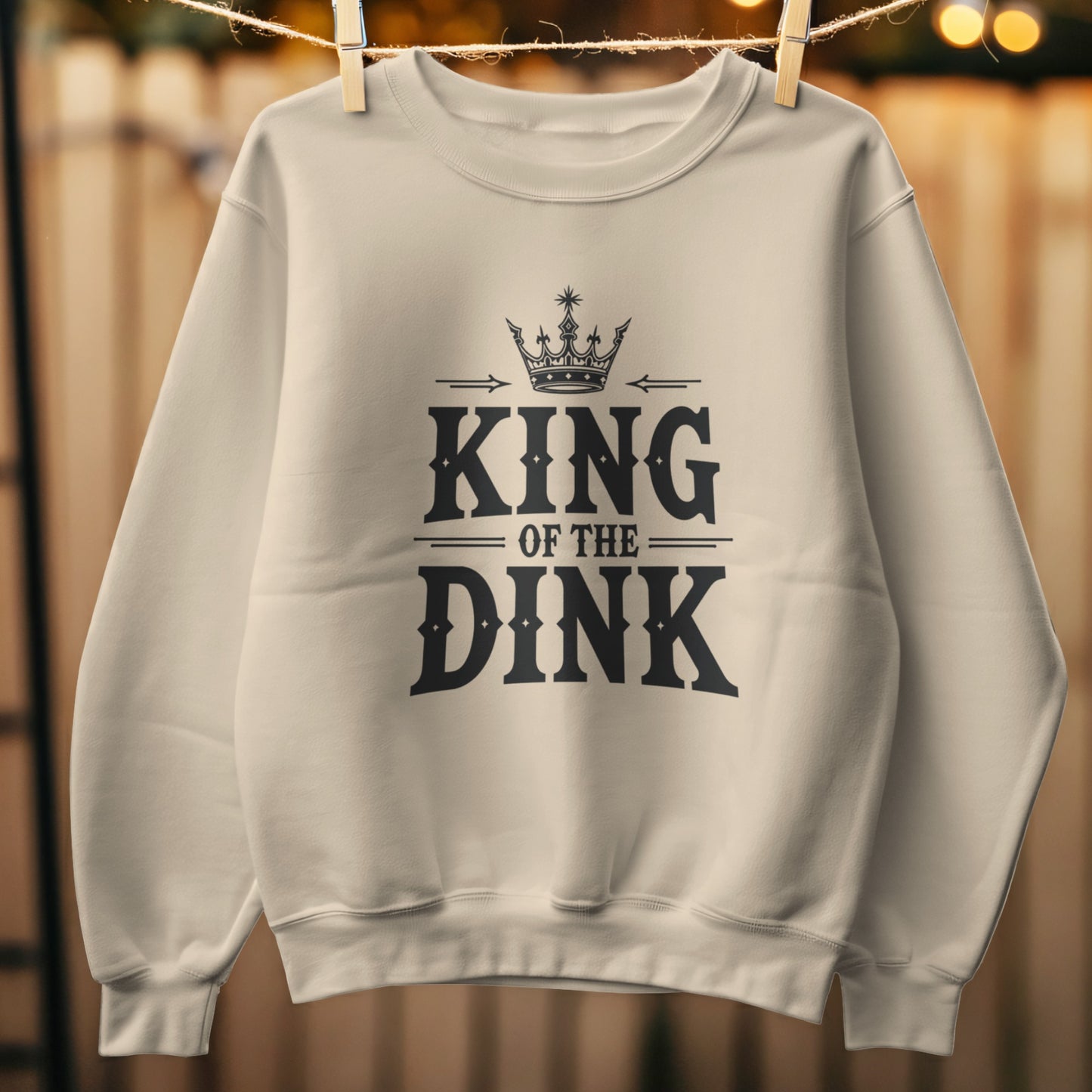 King of the Dink Graphic Sweatshirt product type