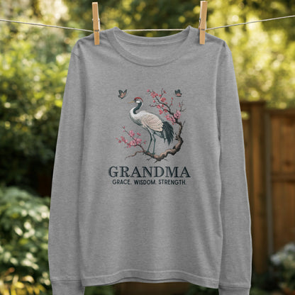 Grace Wisdom Strength Grandma Sweatshirt product type