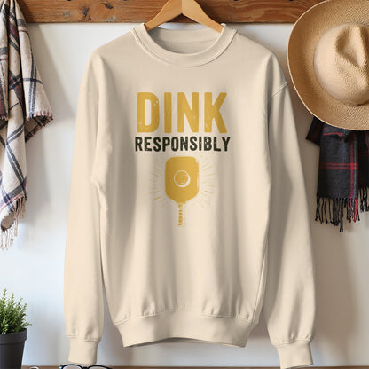 Dink Responsibly Sweatshirt Comfortable Casual Wear product type