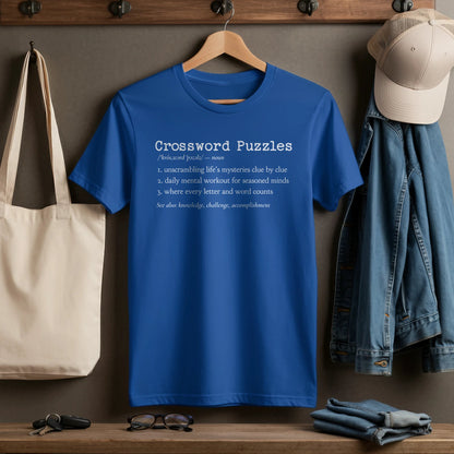 Crossword Puzzles Mens Classic Crewneck Tee product