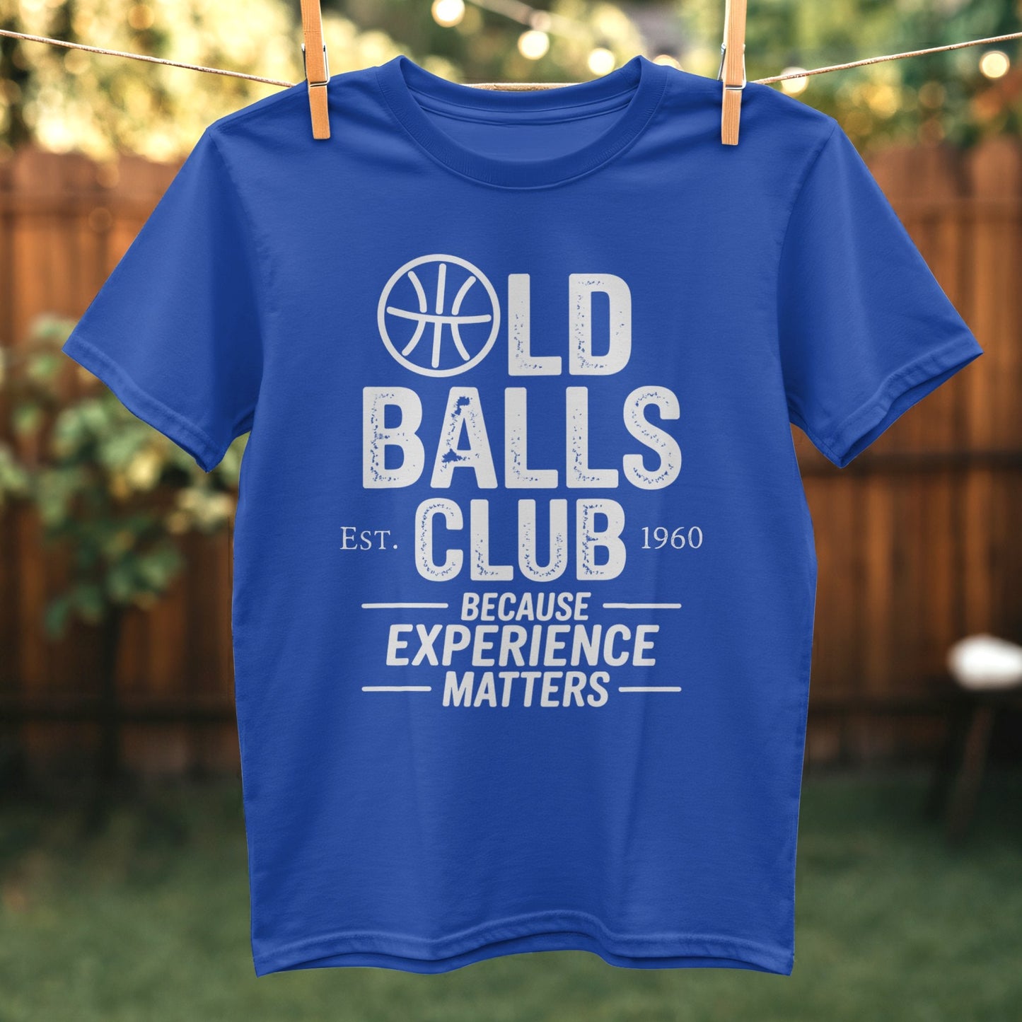 Old Balls Club Because Experience Matters product type