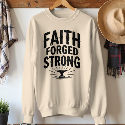 FAITH FORGED STRONG Graphic Sweatshirt product