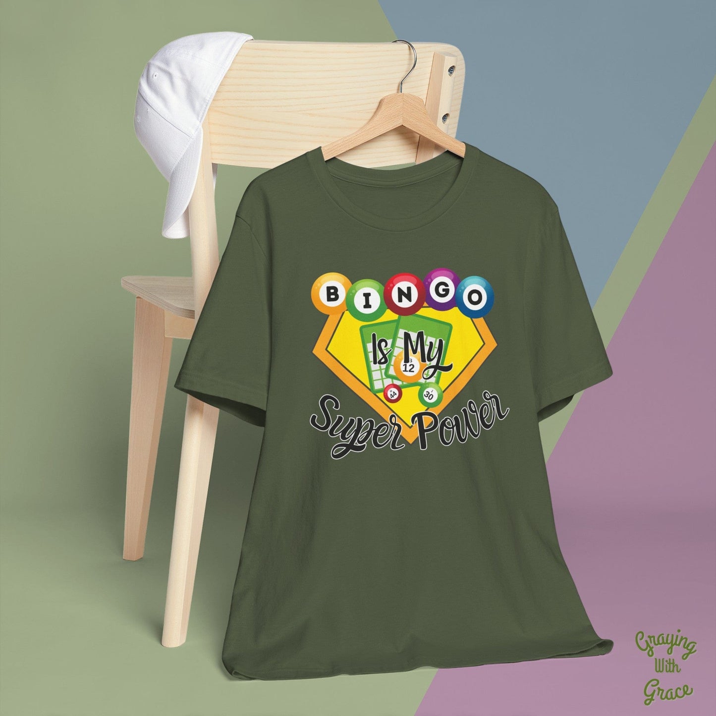 Bingo Is My Super Power T-Shirt for Bingo Lovers