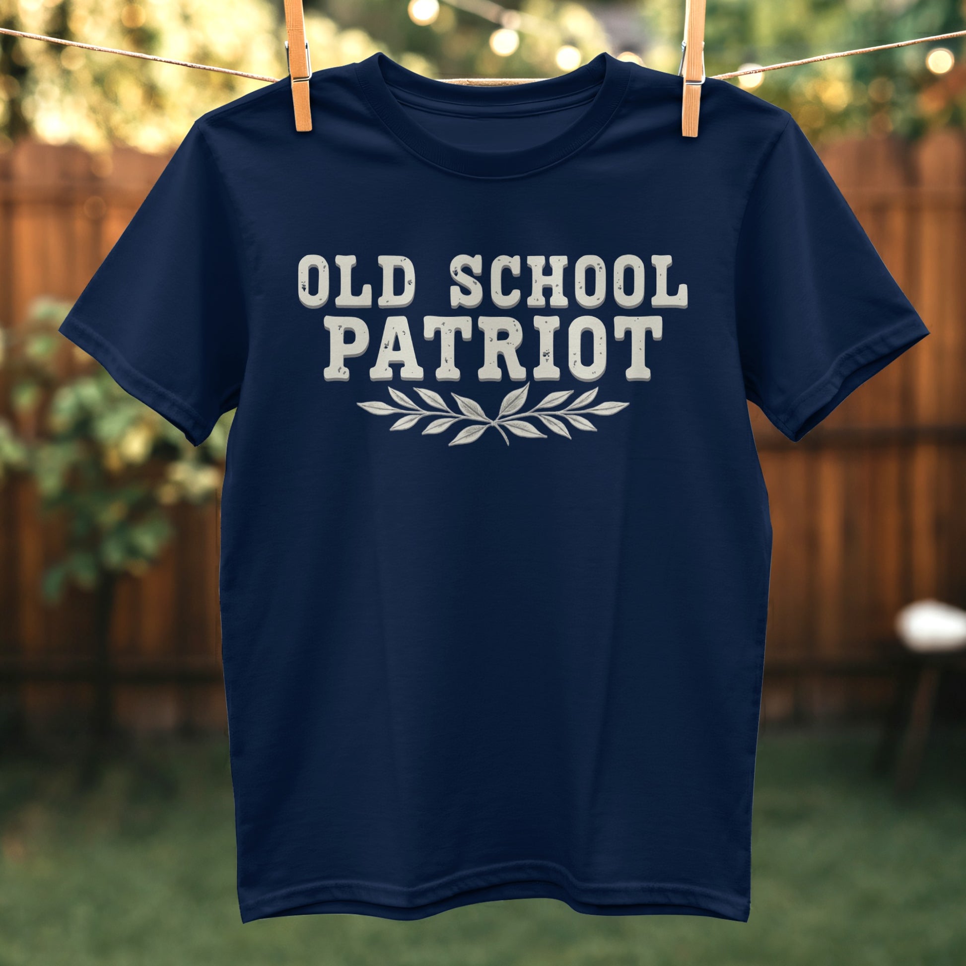 Old School Patriot Graphic Tee shirt product