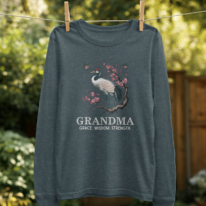 Grace Wisdom Strength Grandma Design Clothing Product