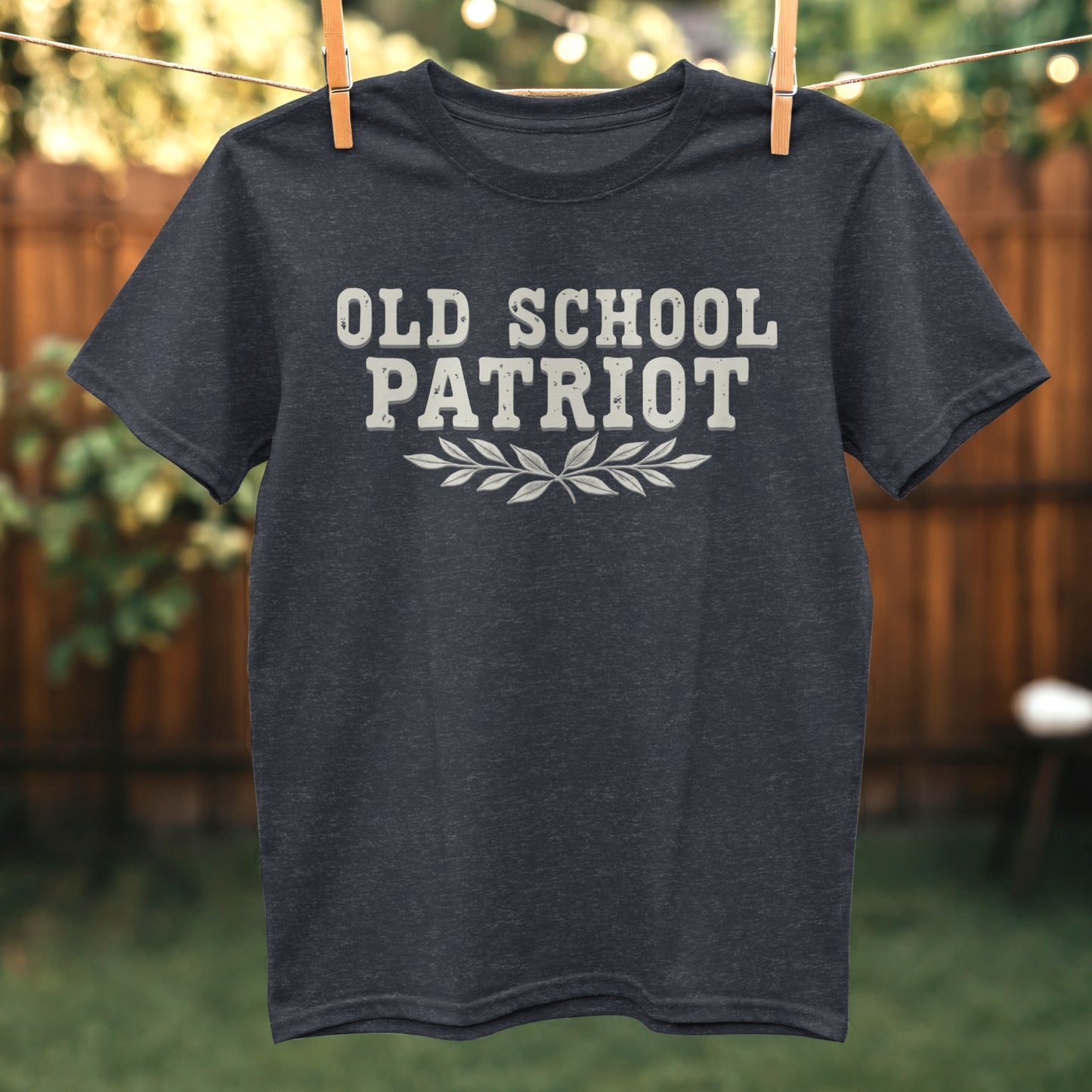 Old School Patriot Graphic Tee Patriotic T-Shirt product type