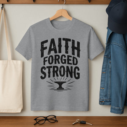 Faith Forged Strong Graphic T-Shirt product type