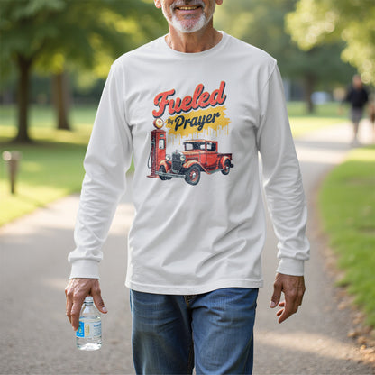 Fueled by Prayer Classic Car Design Long Sleeve product