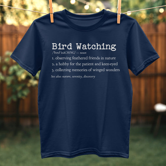 Bird Watching Definition Themed Short Sleeve Shirt Product