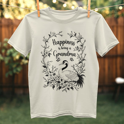 Happiness is being a Grandma graphic t-shirt product