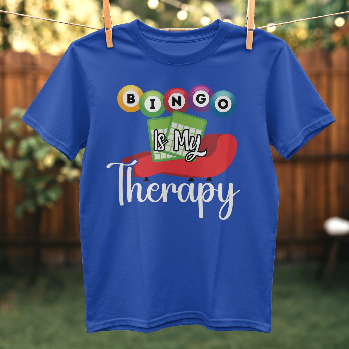 Bingo Is My Therapy Graphic T-Shirt product