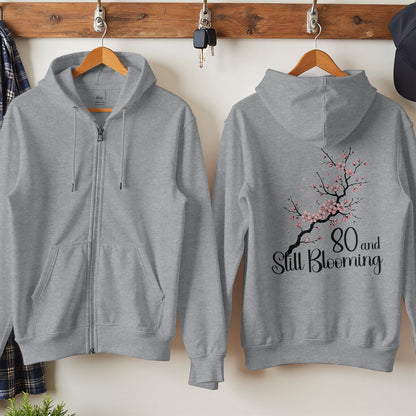 80 and Still Blooming Cherry Blossom Hoodie product