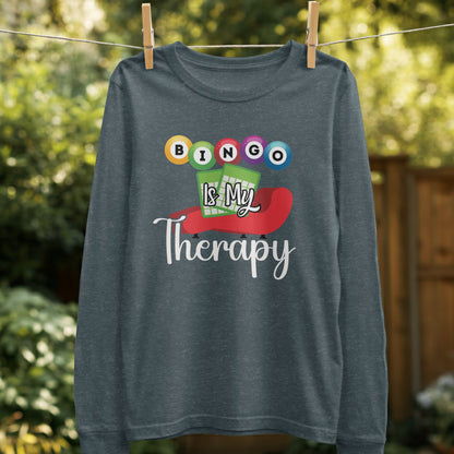 Bingo Is My Therapy Graphic Sweater product type