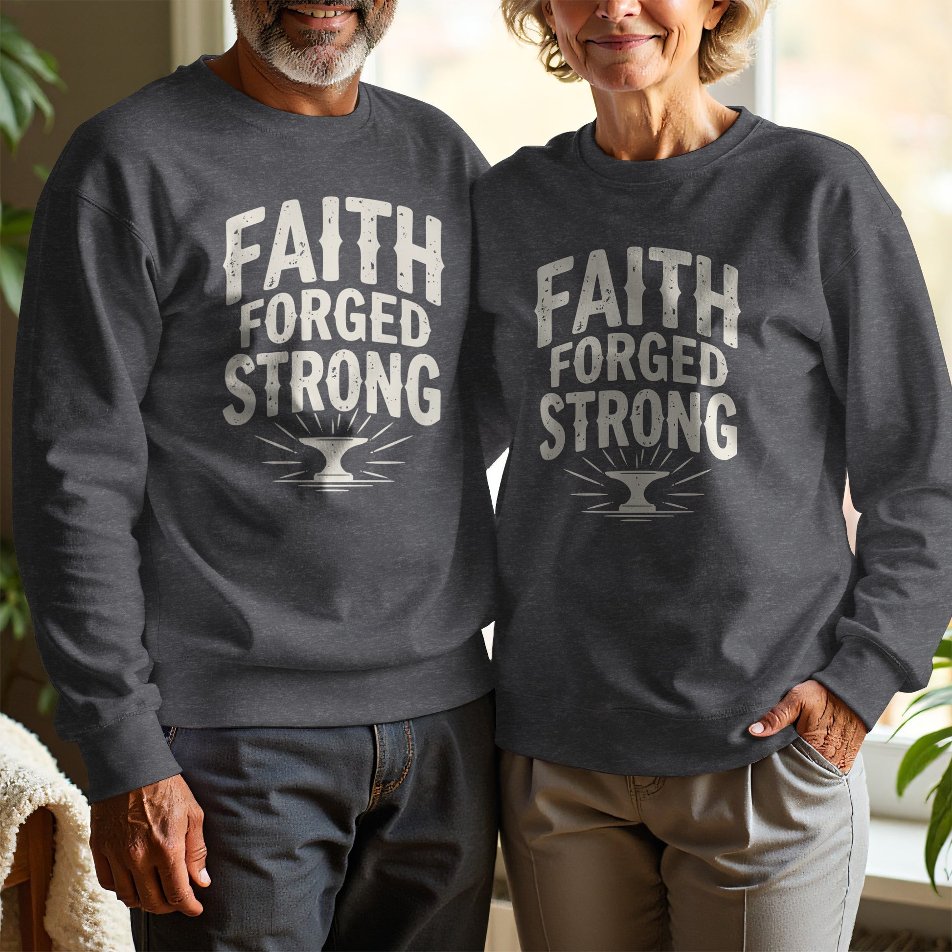 Faith Forged Strong Inspirational Message product type