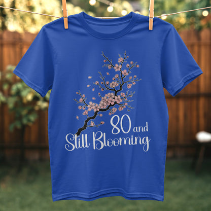 80 and Still Blooming Cherry Blossom T-Shirt product type