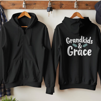 Grandkids & Grace Print Hoodie product type