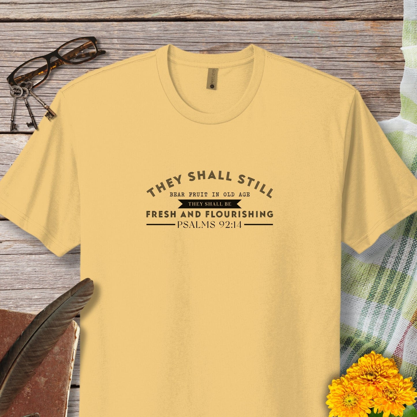 They Shall Still Bear Fruit In Old Age Christian Scripture T-Shirt