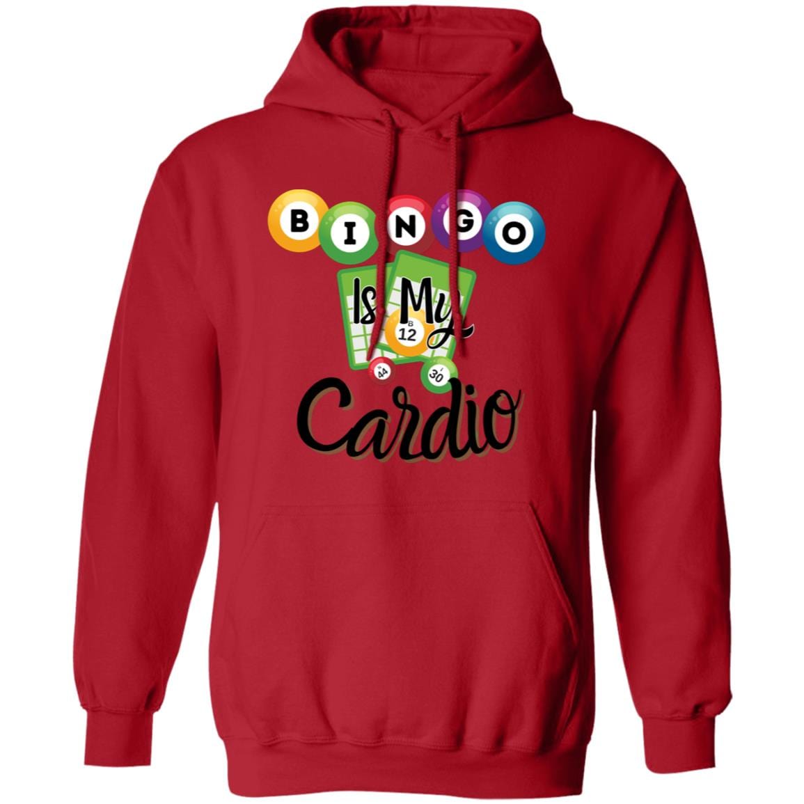 Bingo Is My Cardio Hoodie Sweatshirt for Bingo Players and Enthusiasts