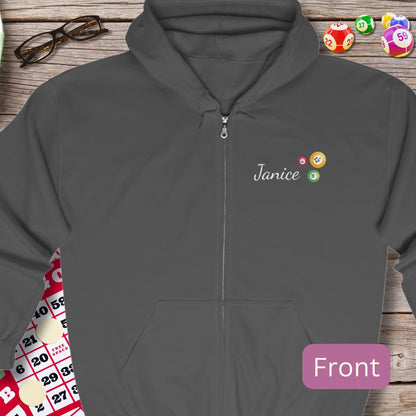 Personalized Bingo Bingo Bingo Hoodie Sweatshirt Jacket