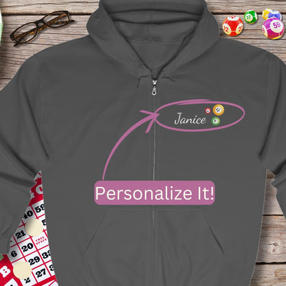 Personalized Bingo Bingo Bingo Hoodie Sweatshirt Jacket