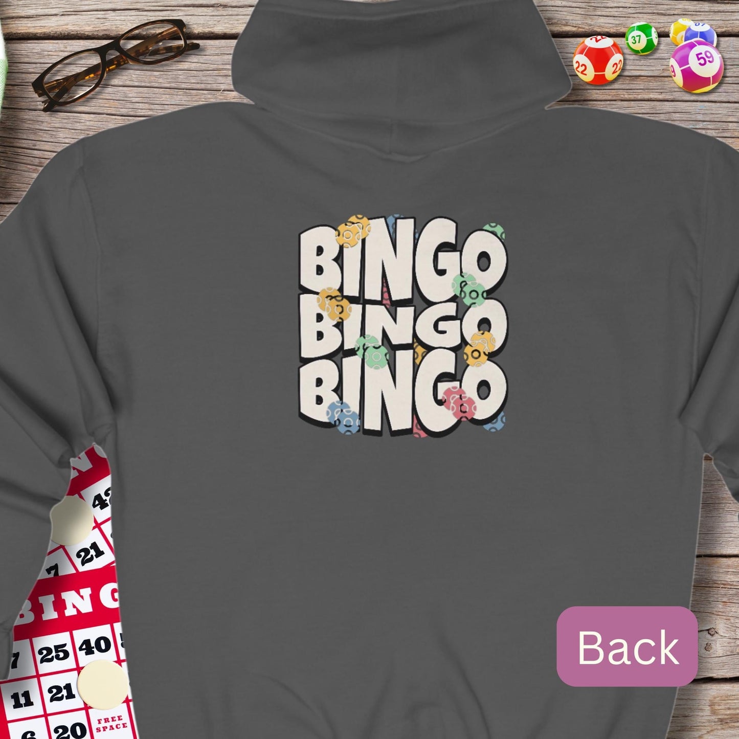 Personalized Bingo Bingo Bingo Hoodie Sweatshirt Jacket