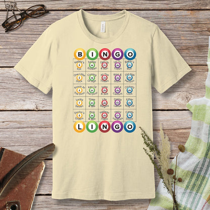 a t - shirt that has a bunch of numbers on it