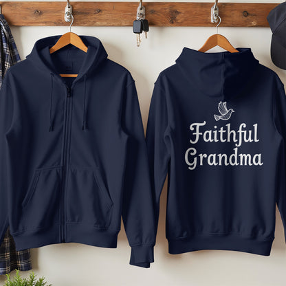 Faithful Grandma Hoodie with Heartwarming Design product