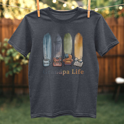 Grandpa Life Graphic Print Casual Wear T-shirt product