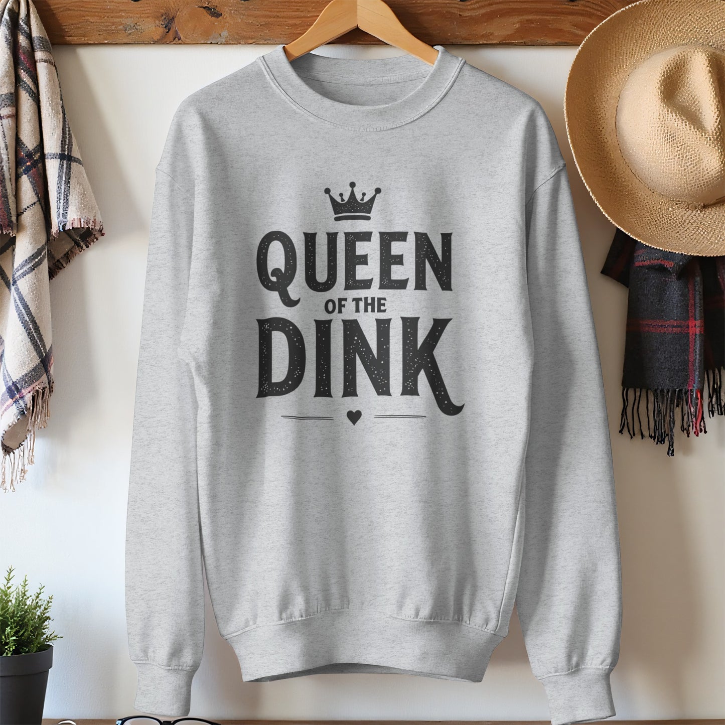 Queen of the Dink Comfortable Sweatshirt product