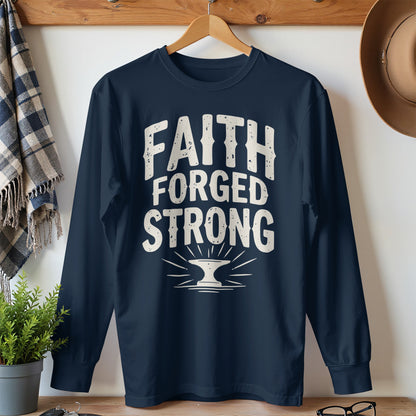Faith Forged Strong Graphic Shirt product