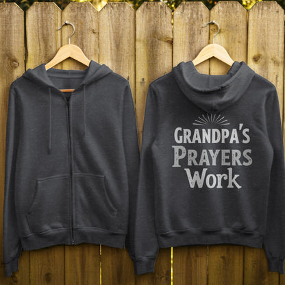 Grandpa's Prayers Work Hoodie Inspiring Graphic product type
