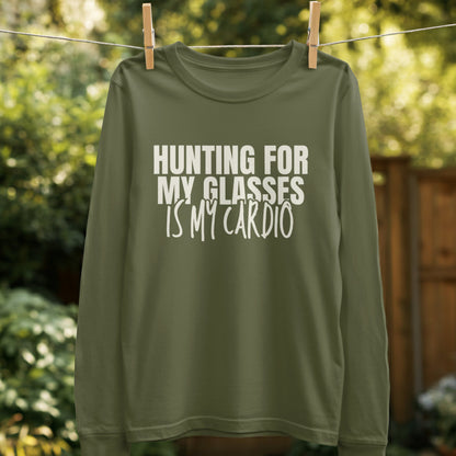 Hunting for My Glasses Is My Cardio Shirt product