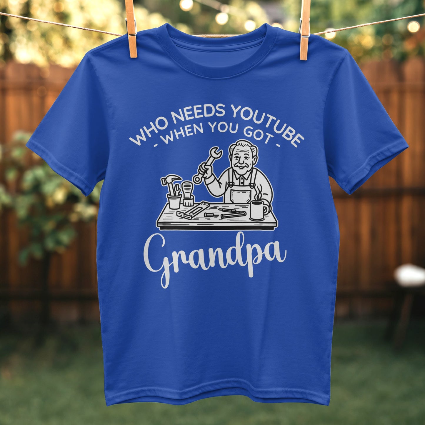 Who Needs YouTube When You Got Grandpa T-Shirt product type