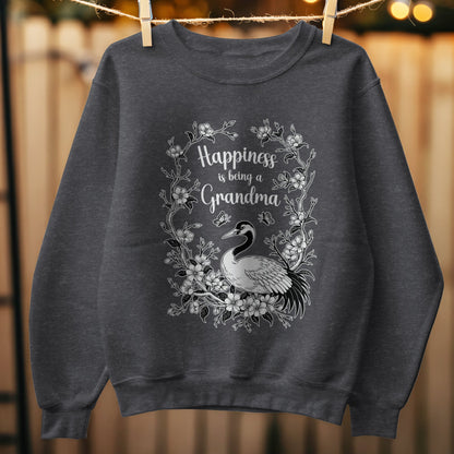 Happiness is Being a Grandma Printed Sweatshirt product type