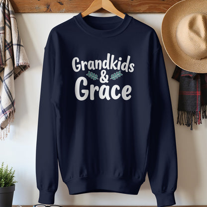Grandkids and Grace Cozy Family Sweatshirt product type