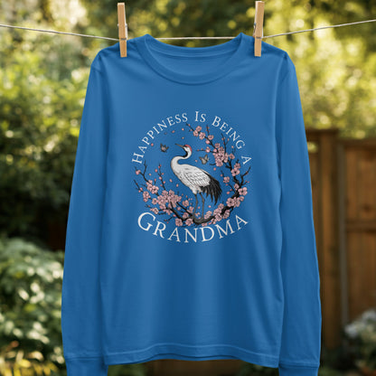 Happiness Is Being A Grandma Long Sleeve Shirt product type