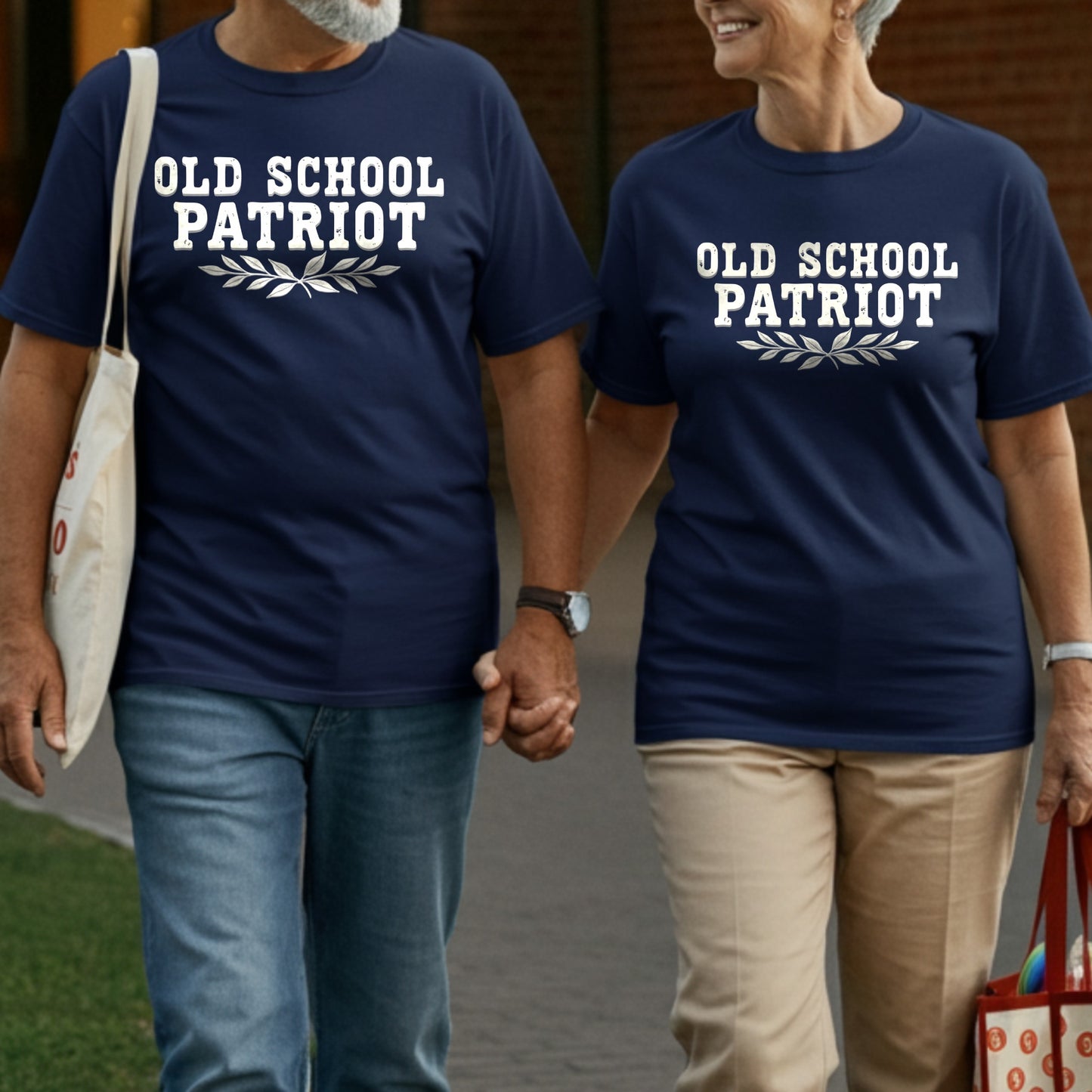Old School Patriot Graphic T-Shirt product type