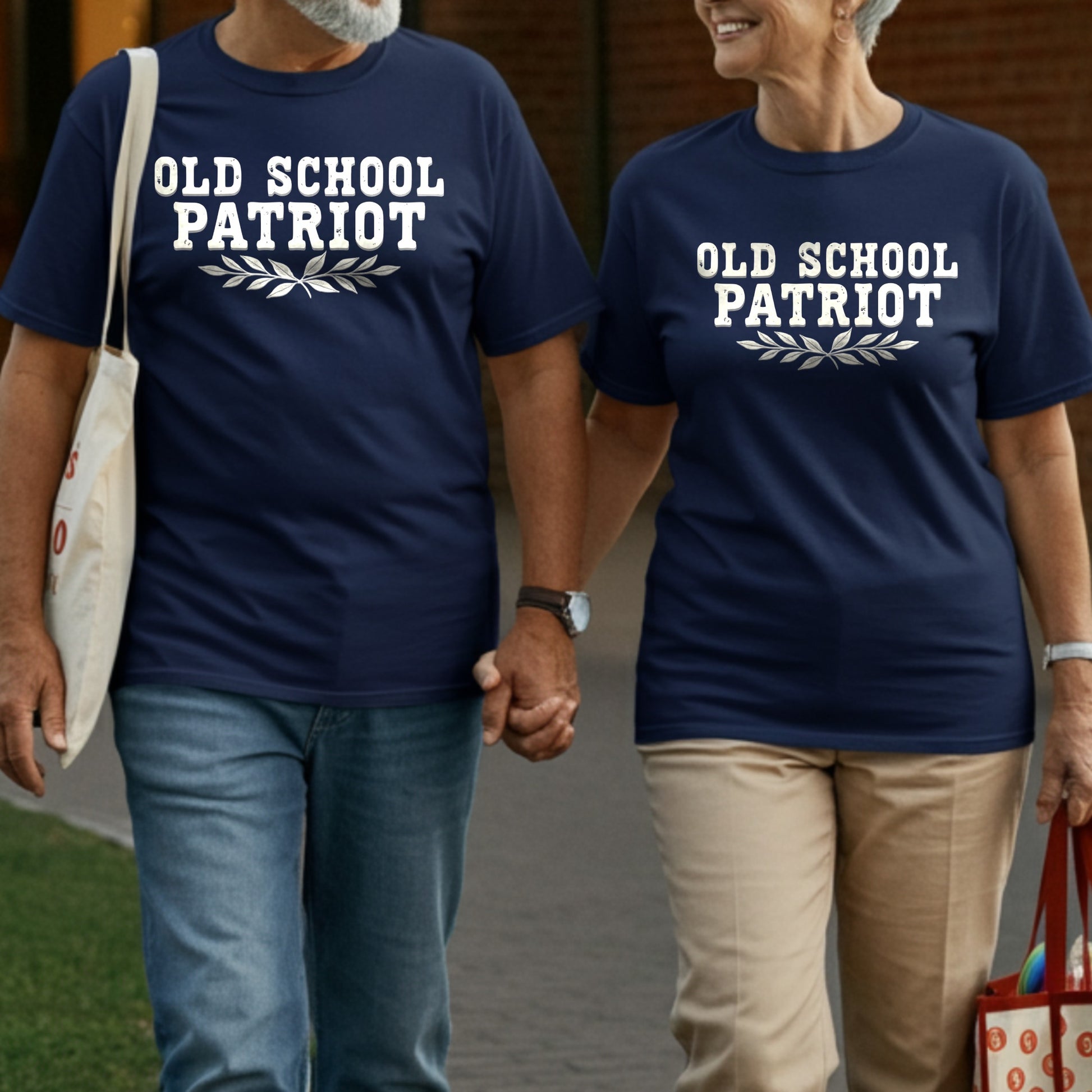 Old School Patriot Graphic T-Shirt product type