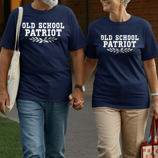 Old School Patriot Graphic T-Shirt product type