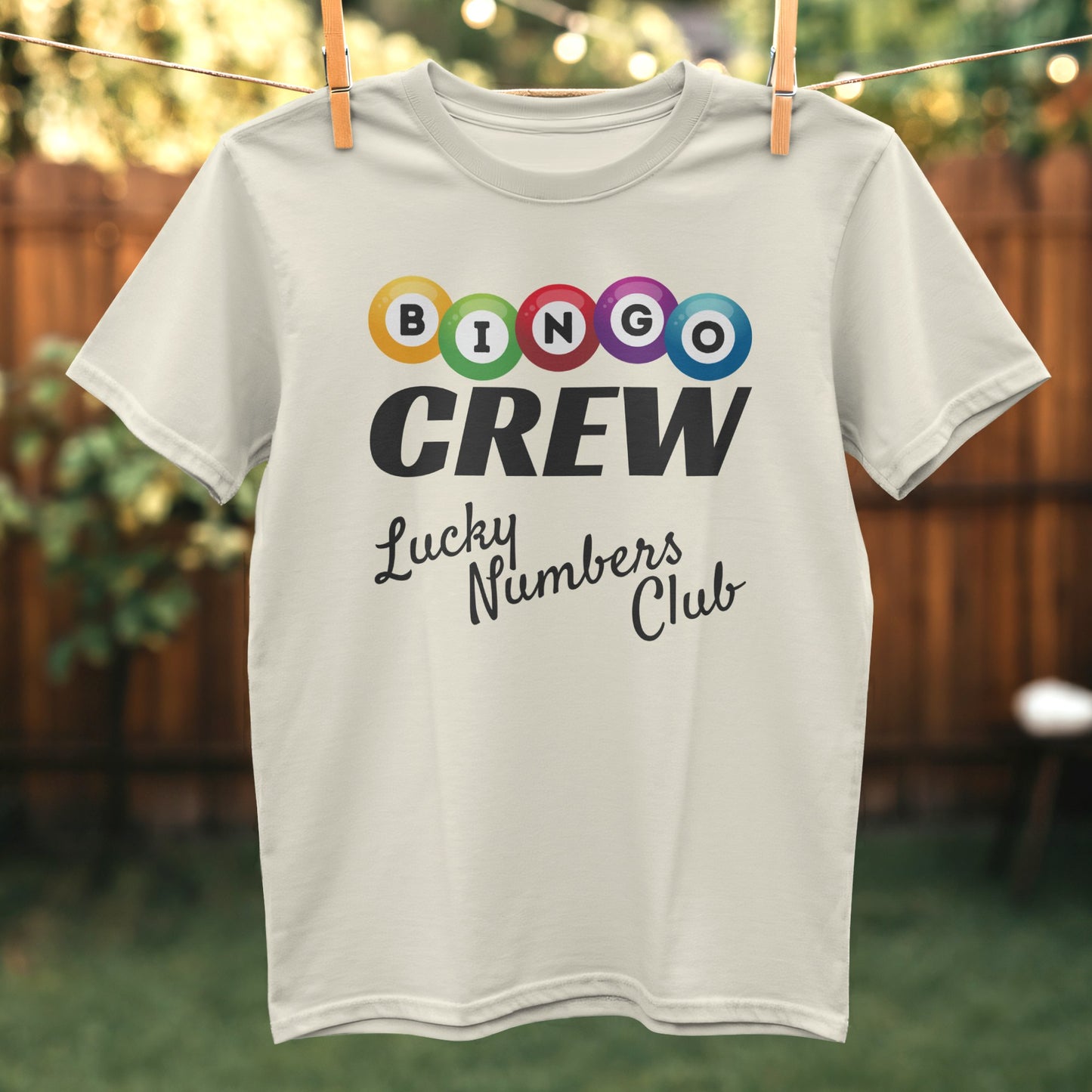 Bingo Crew Lucky Numbers Club T-Shirt product type