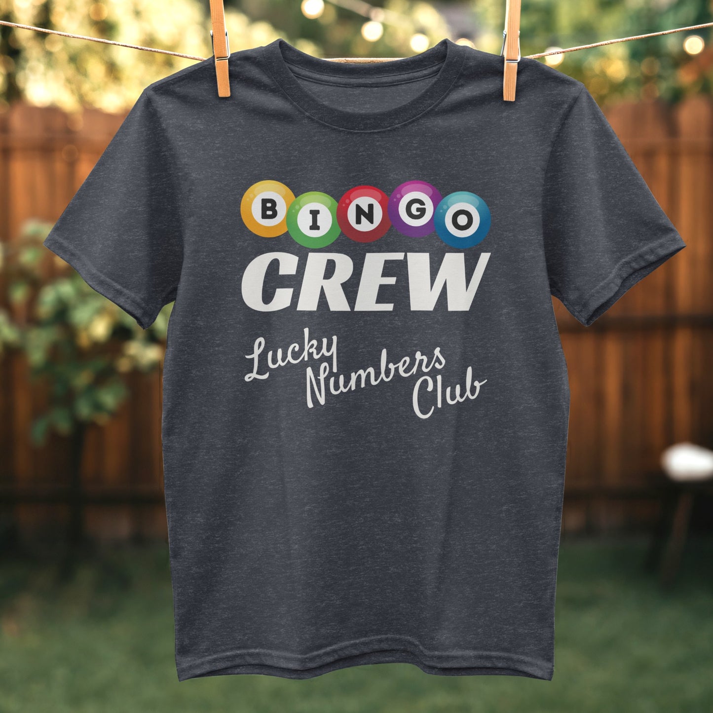 Bingo Crew Lucky Numbers Club T-shirt product type