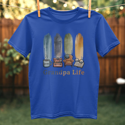 Grandpa Life Colorful Design Relaxing Shirt product