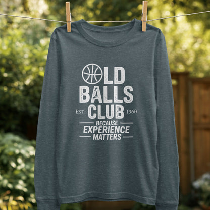 Old Balls Club Basketball Long Sleeve Shirt product