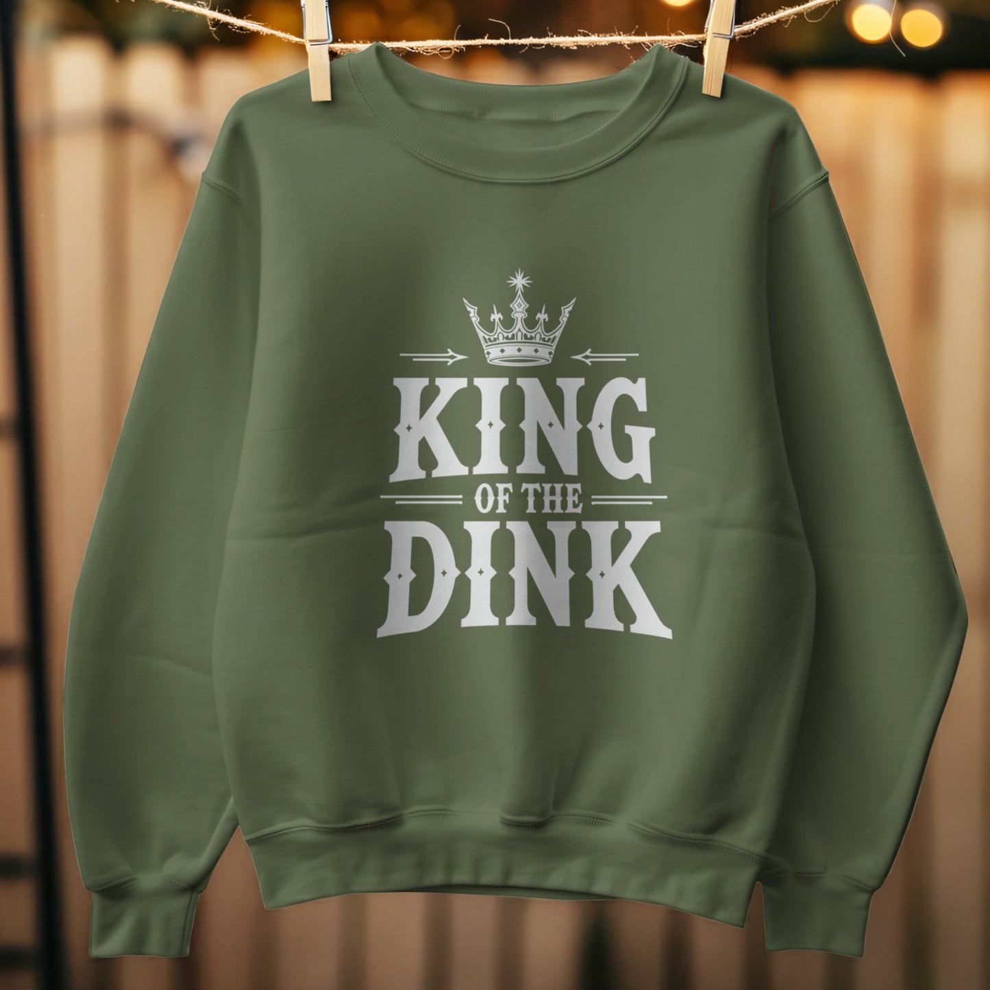 King of the Dink Statement Sweatshirt product