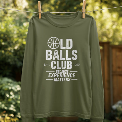 Old Balls Club Experience Matters Shirt product type