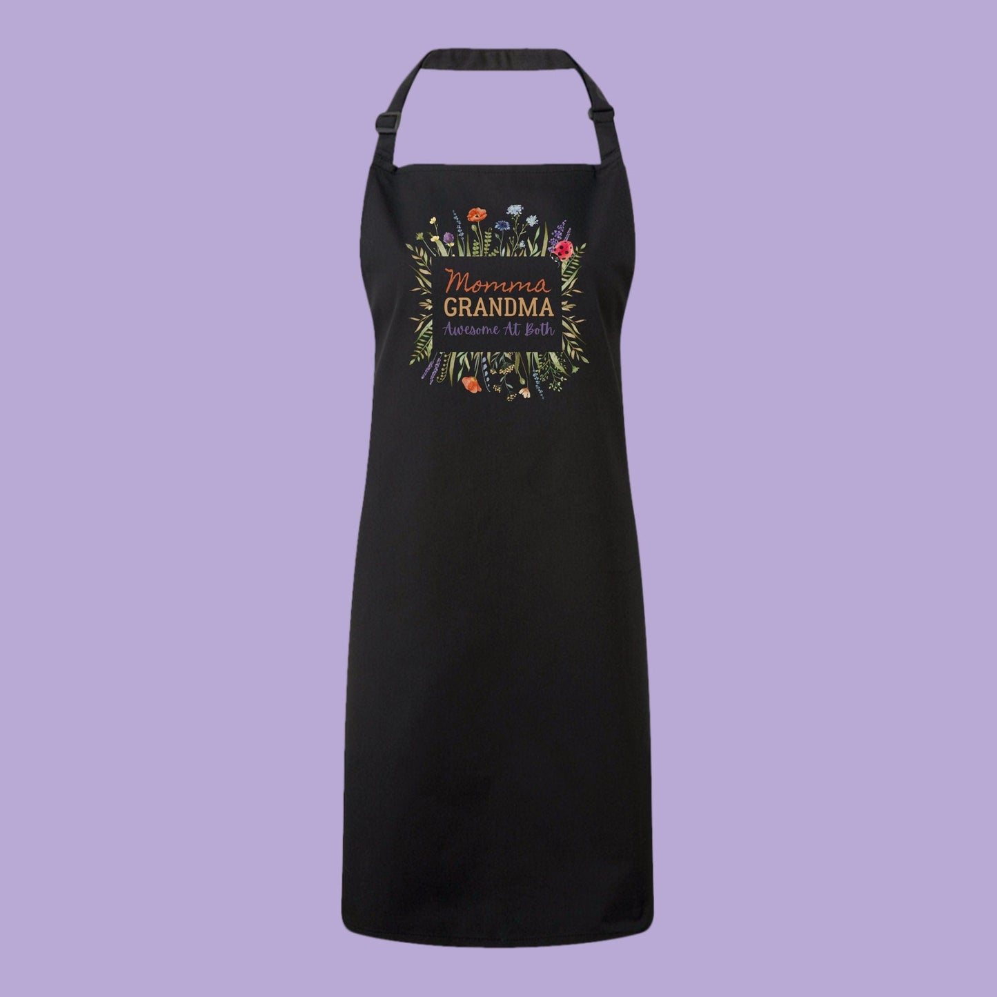 Personalized Momma Grandma Awesome at Both Sustainable Apron